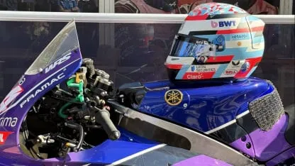 Alpine uni&oacute; a Colapinto y MotoGP
