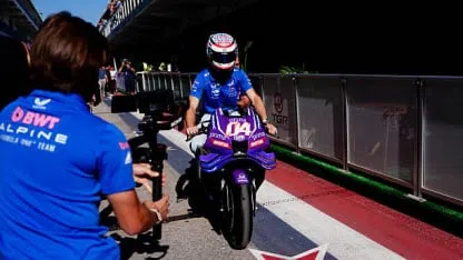 Colapinto, entre la F1 y MotoGP Colapinto, entre la F1 y MotoGP
