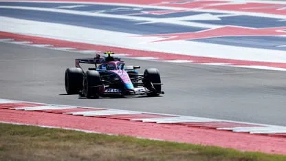 Colapinto fue sancionado en Austin