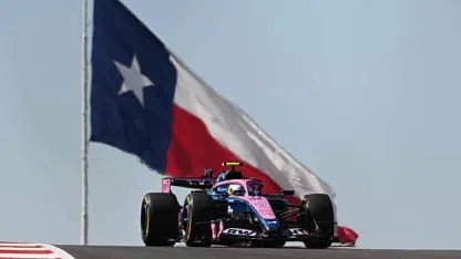 Colapinto en el Circuito de las Américas Colapinto en el Circuito de las Américas