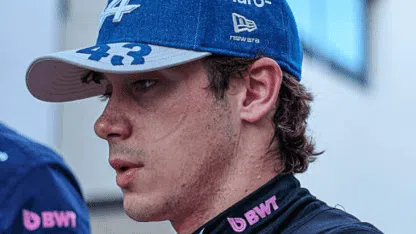 "A algo le pegu&eacute;", Colapinto y un incidente en el inicio del GP de Estados Unidos