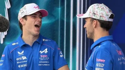 Colapinto y Gasly Colapinto y Gasly