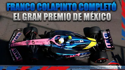 F&oacute;rmula 1 | Franco Colapinto finaliz&oacute; 16&deg; el Gran Premio de la Ciudad de M&eacute;xico