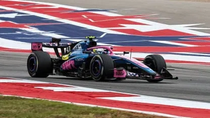 El r&eacute;cord de Colapinto en el GP de Estados Unidos
