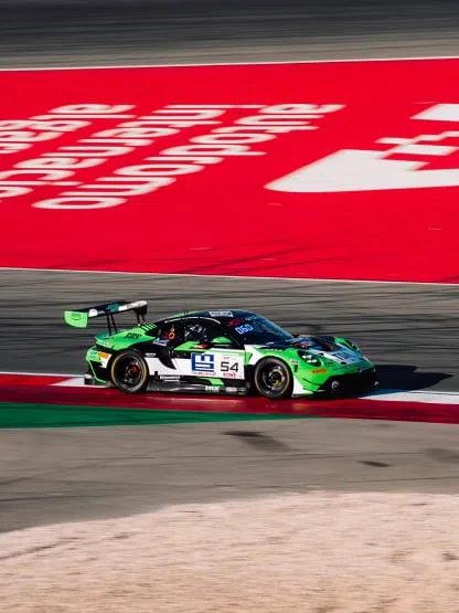 El Porsche del equipo Dinamic GT