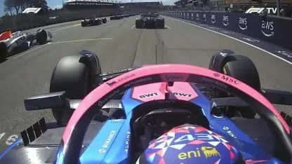 As&iacute; es la vuelta a bordo con Colapinto en el GP de M&eacute;xico