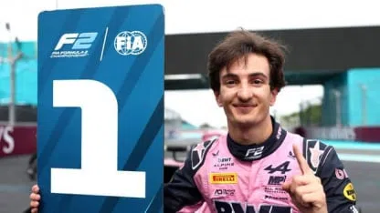 Quién es Gabriele Mini, el piloto que reemplazará a Colapinto en la FP1 Quién es Gabriele Mini, el piloto que reemplazará a Colapinto en la FP1