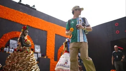 Colapinto ya se encuentra en México Colapinto ya se encuentra en México