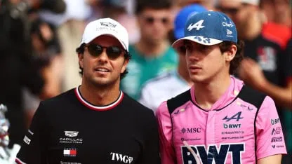 Colapinto y P&eacute;rez forjaron una amistad en la F&oacute;rmula 1