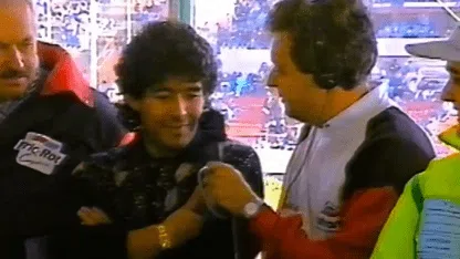 La histórica nota entre Maradona y Cacho González Rouco La histórica nota entre Maradona y Cacho González Rouco