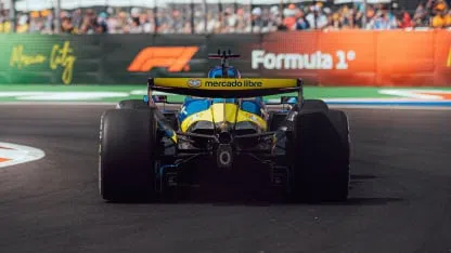 Así fue el duelo entre Colapinto y Gasly en el viernes de México Así fue el duelo entre Colapinto y Gasly en el viernes de México