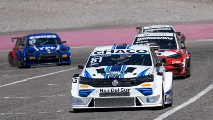 El Volkswagen Nivus del Hac&oacute;n Motorsport (Brian Alarc&oacute;n)