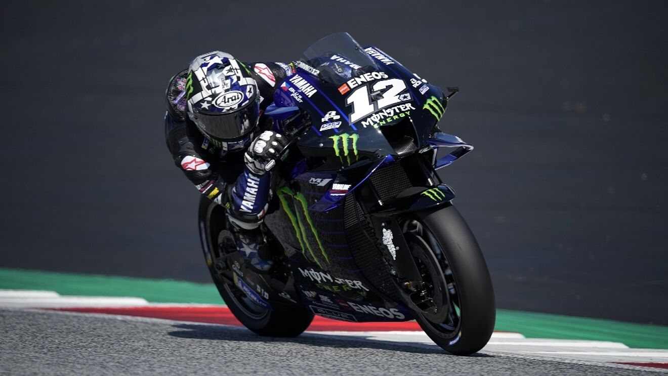 Vi&ntilde;ales suspendido por Yamaha y no corre en Austria