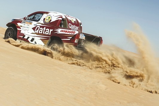 Al-Attiyah defender&aacute; su t&iacute;tulo en la Baja Dubai