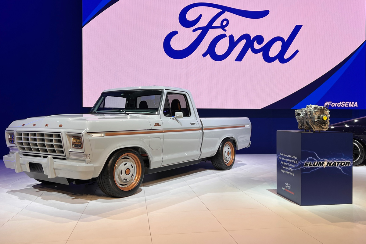Ford presenta la F100 el&eacute;ctrica