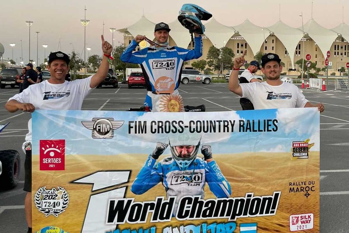 Andújar es campeón mundial Andújar es campeón mundial