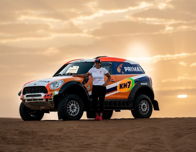 La espa&ntilde;ola Laia Sanz, con Primax X-Raid