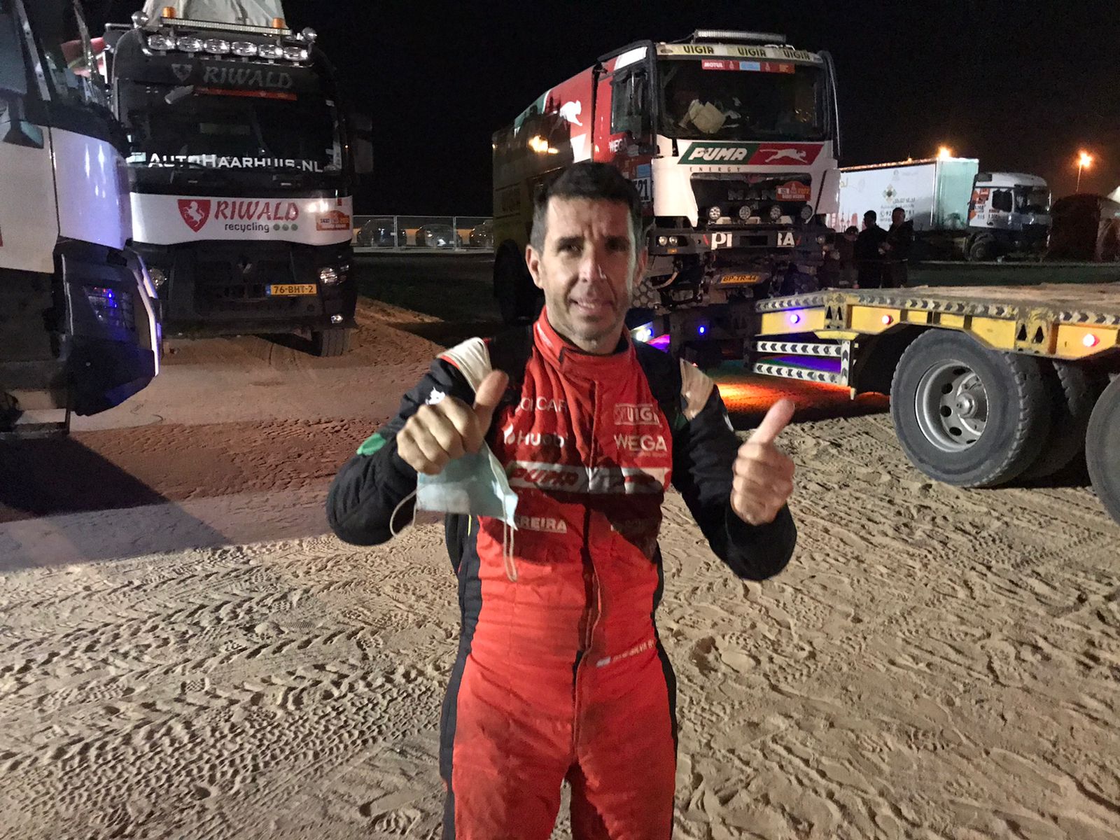 Silva: &ldquo;Unos camellos me despertaron en el desierto&rdquo;