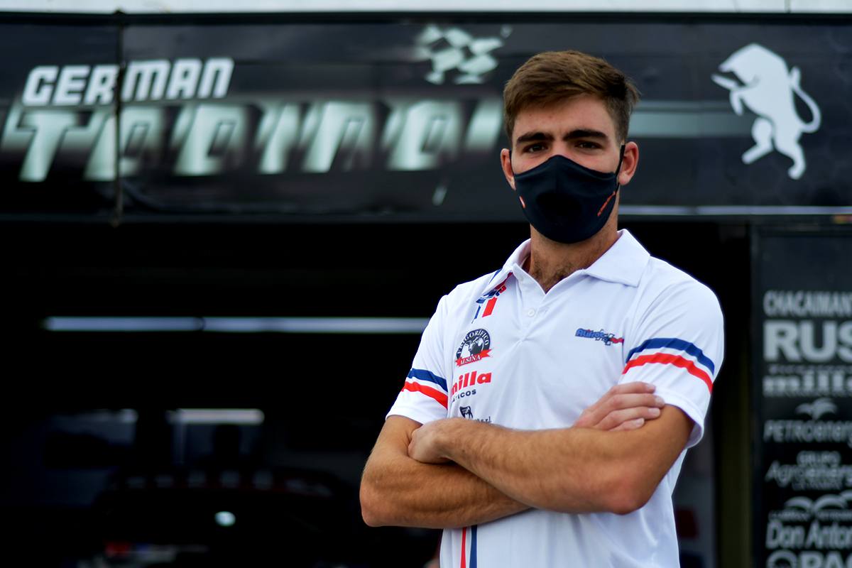 Germán Todino, el joven que no deja de sorprender en el TC Germán Todino, el joven que no deja de sorprender en el TC