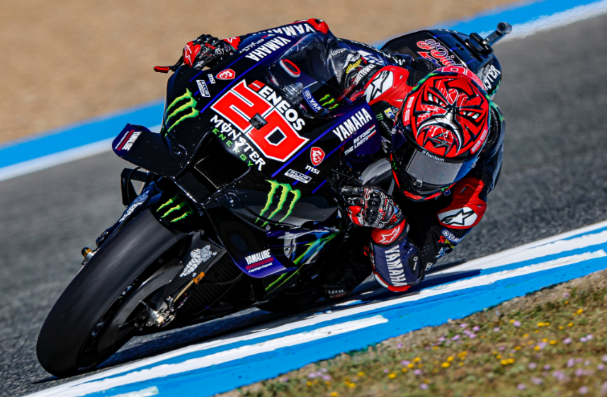 Quartararo lider&oacute; el viernes en Jerez