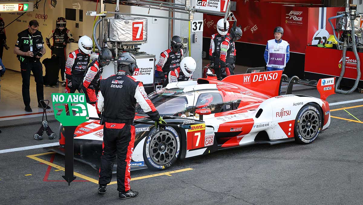 El Toyota N° 7, dentro del top diez El Toyota N° 7, dentro del top diez