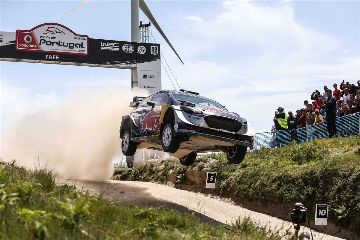 Los impresionantes saltos del Rally de Portugal