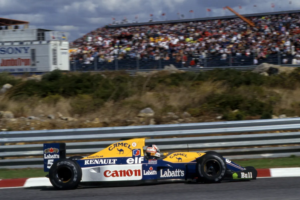 Nigel Mansell volvi&oacute; a manejar el Williams