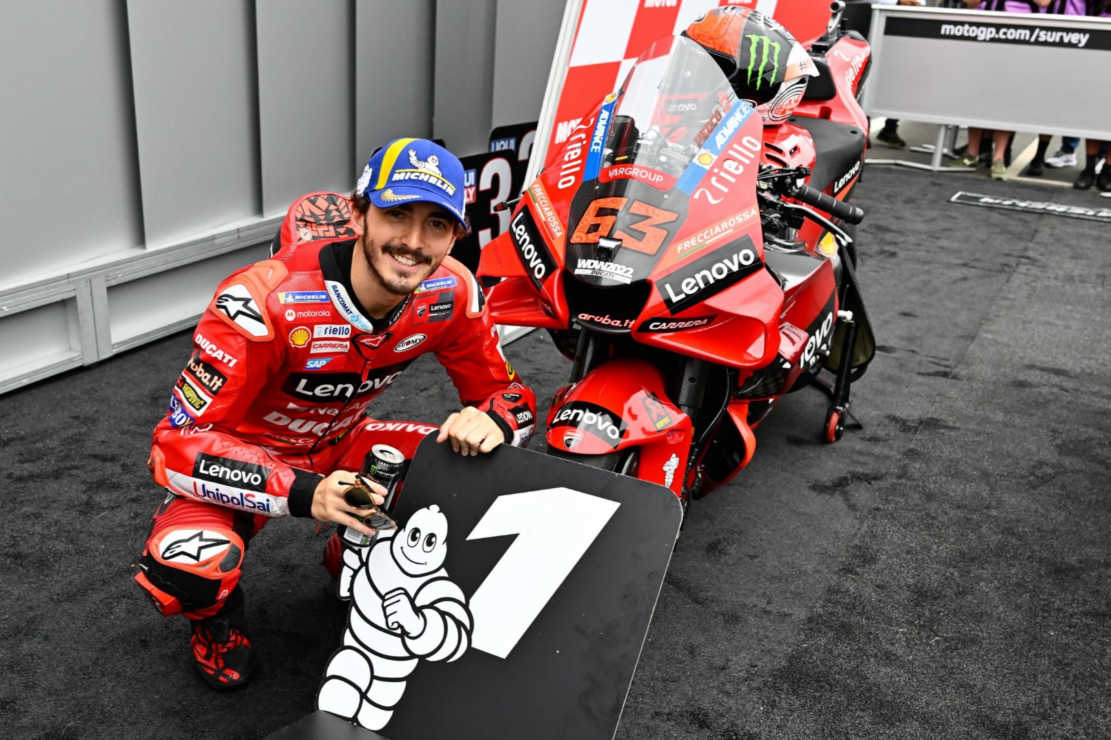 Bagnaia sum&oacute; la cuarta pole del a&ntilde;o en Assen