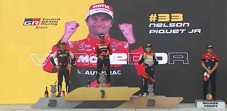Matías Rossi subió al podio en Velopark Matías Rossi subió al podio en Velopark