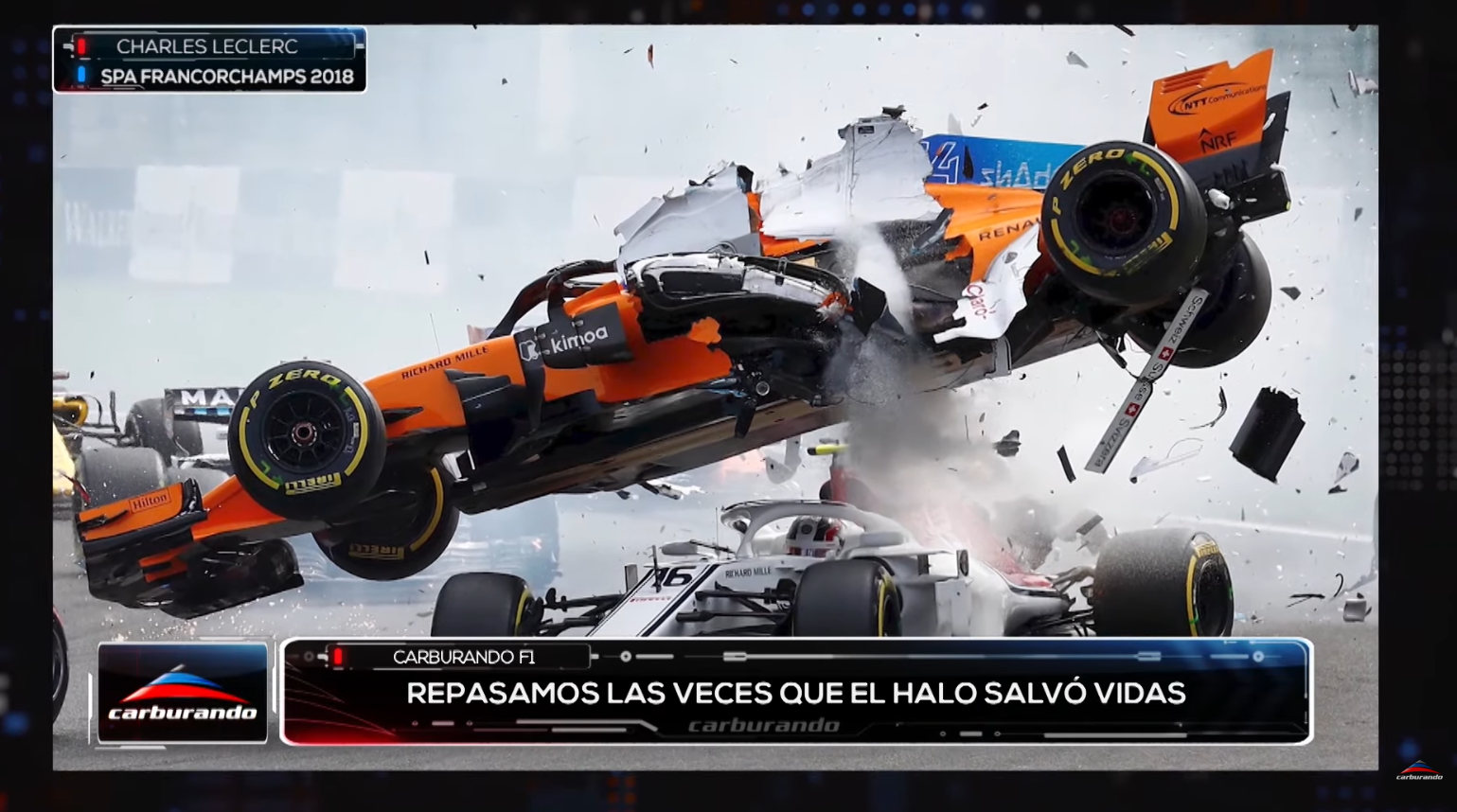 F1: las &uacute;ltimas veces que el halo salv&oacute; vidas