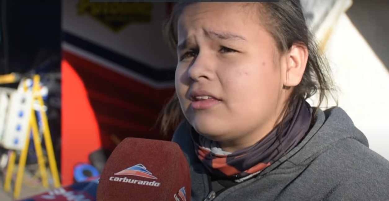 Con 11 años, Ariana Correa debutó en el Superbike Argentino Con 11 años, Ariana Correa debutó en el Superbike Argentino