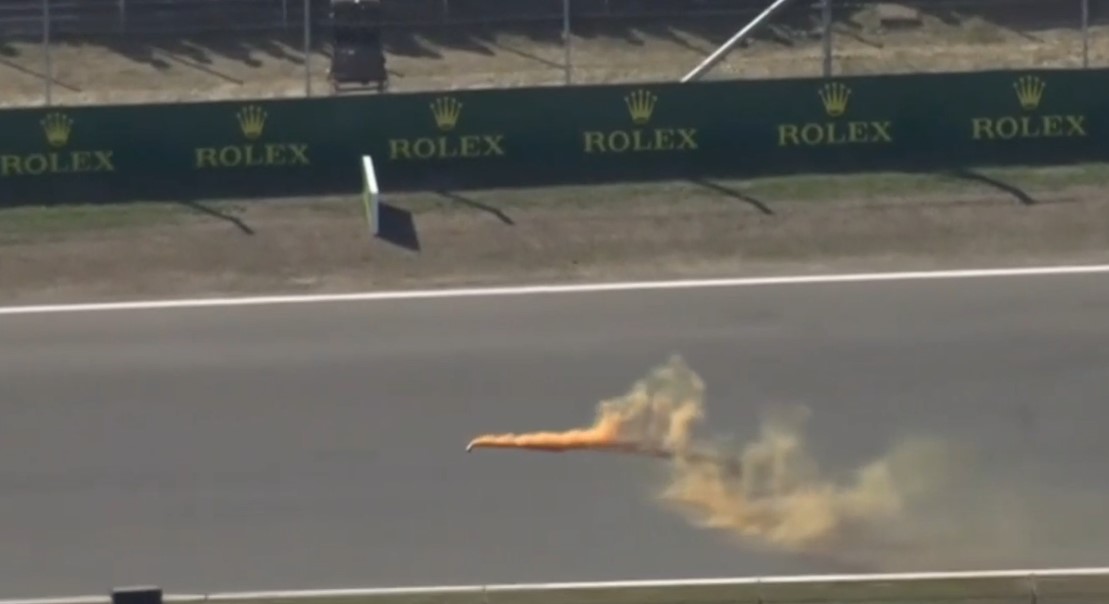 VIDEO: F1: el ins&oacute;lito motivo que gener&oacute; la bandera roja en clasificaci&oacute;n