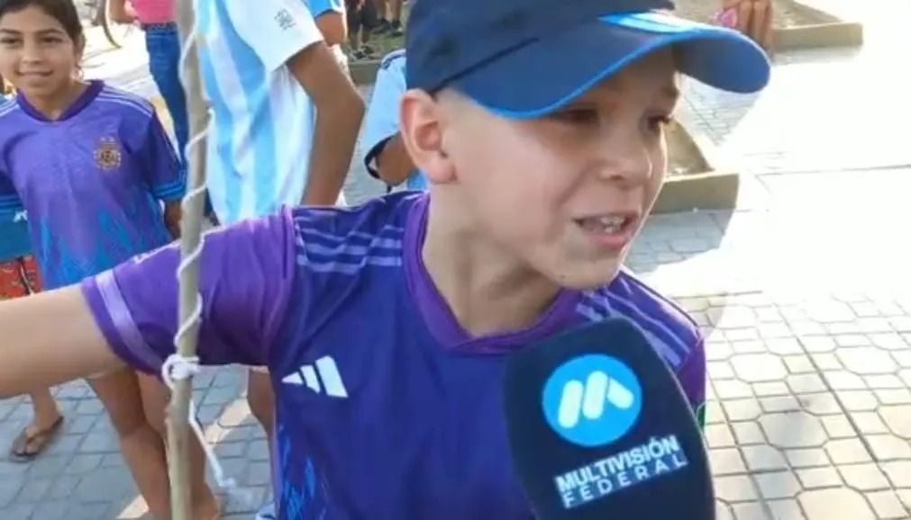 Video: la emoción de un niño, tras el triunfo de Argentina ante Australia en el Mundial de Qatar 2022 Video: la emoción de un niño, tras el triunfo de Argentina ante Australia en el Mundial de Qatar 2022