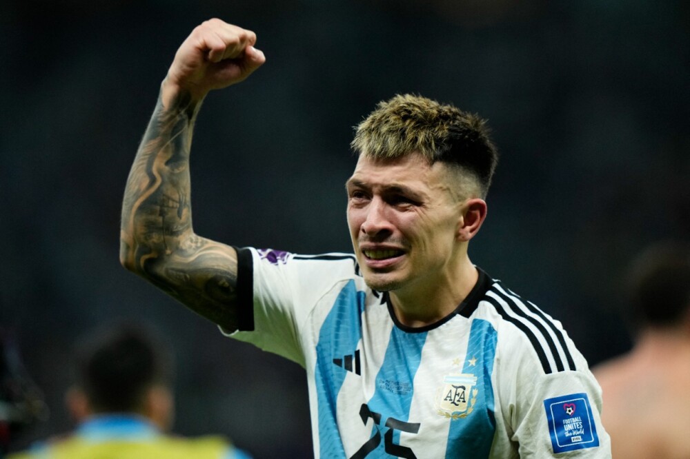 La emoción de Lisandro Martínez, tras el triunfo de Argentina ante Países Bajos por el Mundial de Qatar 2022 La emoción de Lisandro Martínez, tras el triunfo de Argentina ante Países Bajos por el Mundial de Qatar 2022