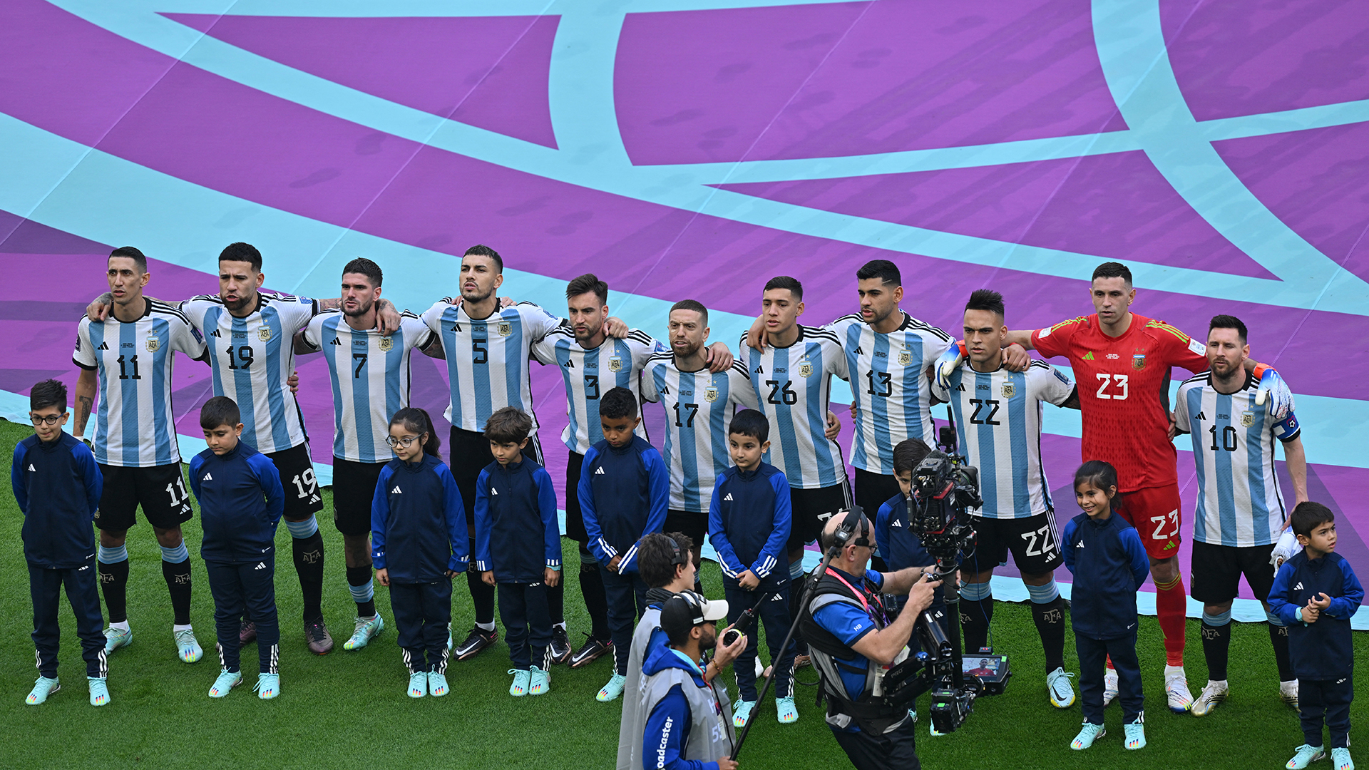 La programación de las estaciones de televisión de aire y el detalle para apoyar a la Selección Argentina La programación de las estaciones de televisión de aire y el detalle para apoyar a la Selección Argentina