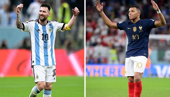 Mundial de Qatar 2022: las formaciones de Argentina y Francia para afrontar la final