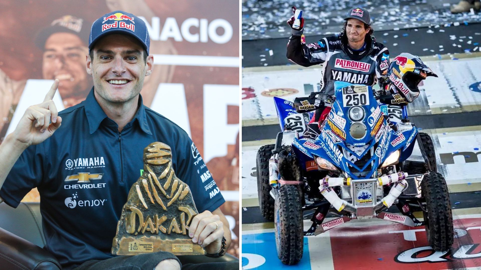 Marcos Patronelli e Ignacio Casale, los m&aacute;s ganadores en cuatriciclos
