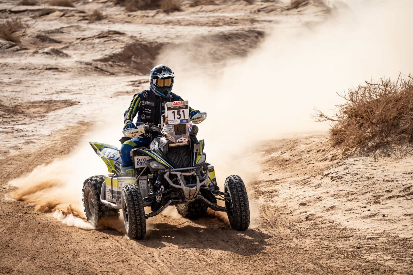 Dakar 2023: Alexandre Giroud domin&oacute; el pr&oacute;logo en quads