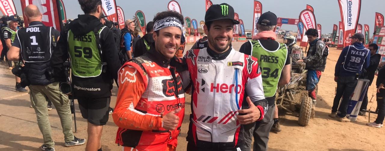 Franco Caimi, contento tras la participación de su hermano Stefano en el Dakar 2023 Franco Caimi, contento tras la participación de su hermano Stefano en el Dakar 2023