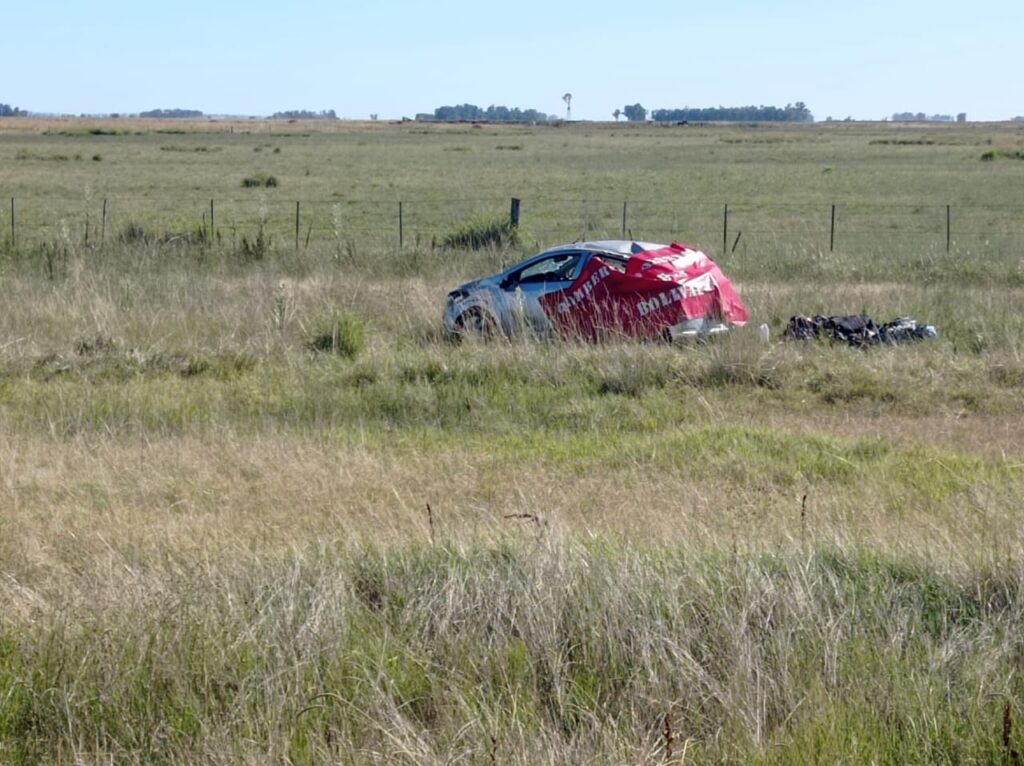 Accidente fatal en la Ruta Nacional 226: una mujer murió tras volcar con su vehículo Accidente fatal en la Ruta Nacional 226: una mujer murió tras volcar con su vehículo