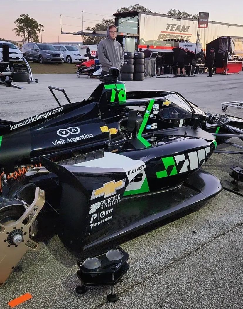 Agust&iacute;n Canapino prueba hoy el IndyCar en Sebring