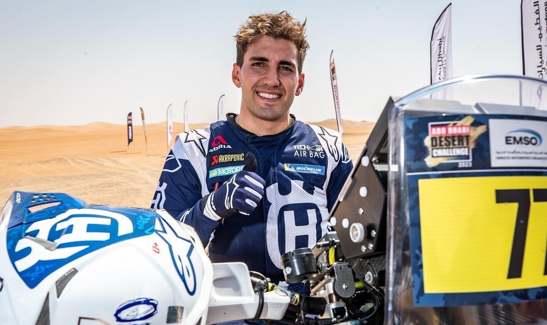 Luciano Benavides es el subcampe&oacute;n del Abu Dhabi Desert Challenge