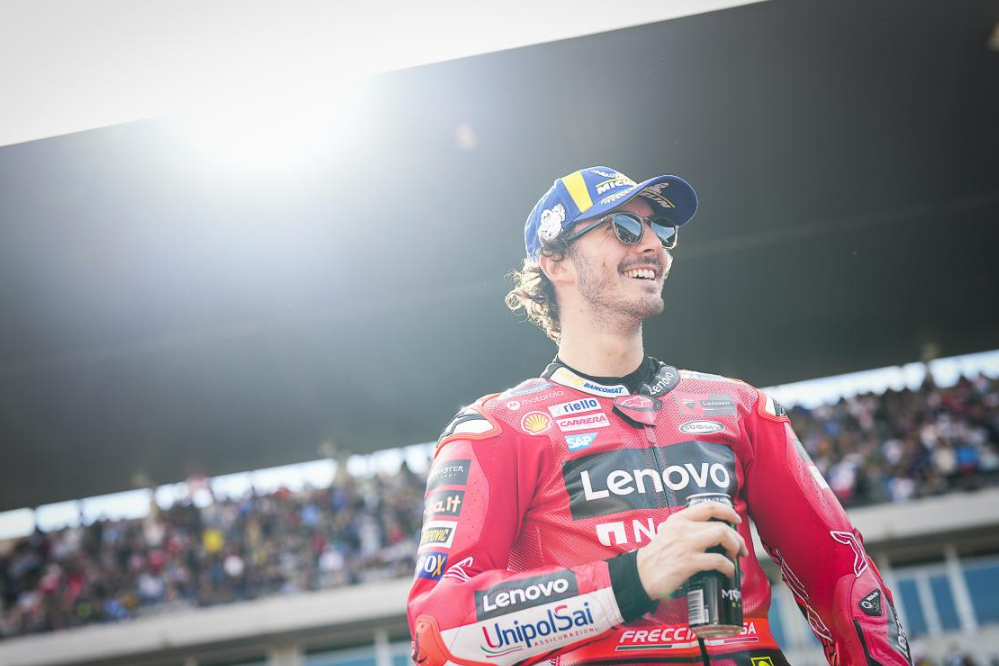 Pecco Bagnaia: "Si gano, me gustar&iacute;a hacer un tributo a la Selecci&oacute;n Argentina"