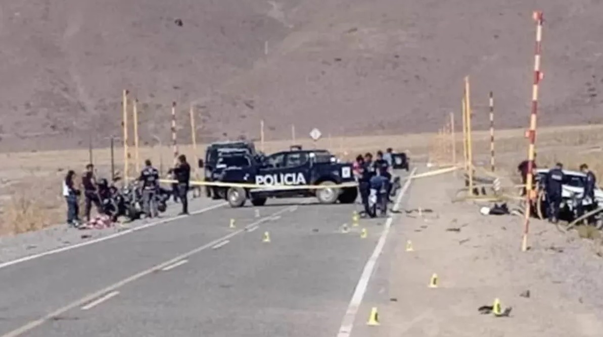 Mendoza: múltiple accidente de motos terminó con un fallecido Mendoza: múltiple accidente de motos terminó con un fallecido