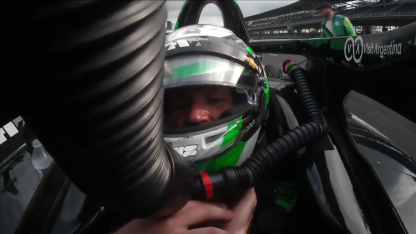 IndyCar: Canapino se exigi&oacute; al m&aacute;ximo: "Estoy totalmente acalambrado"