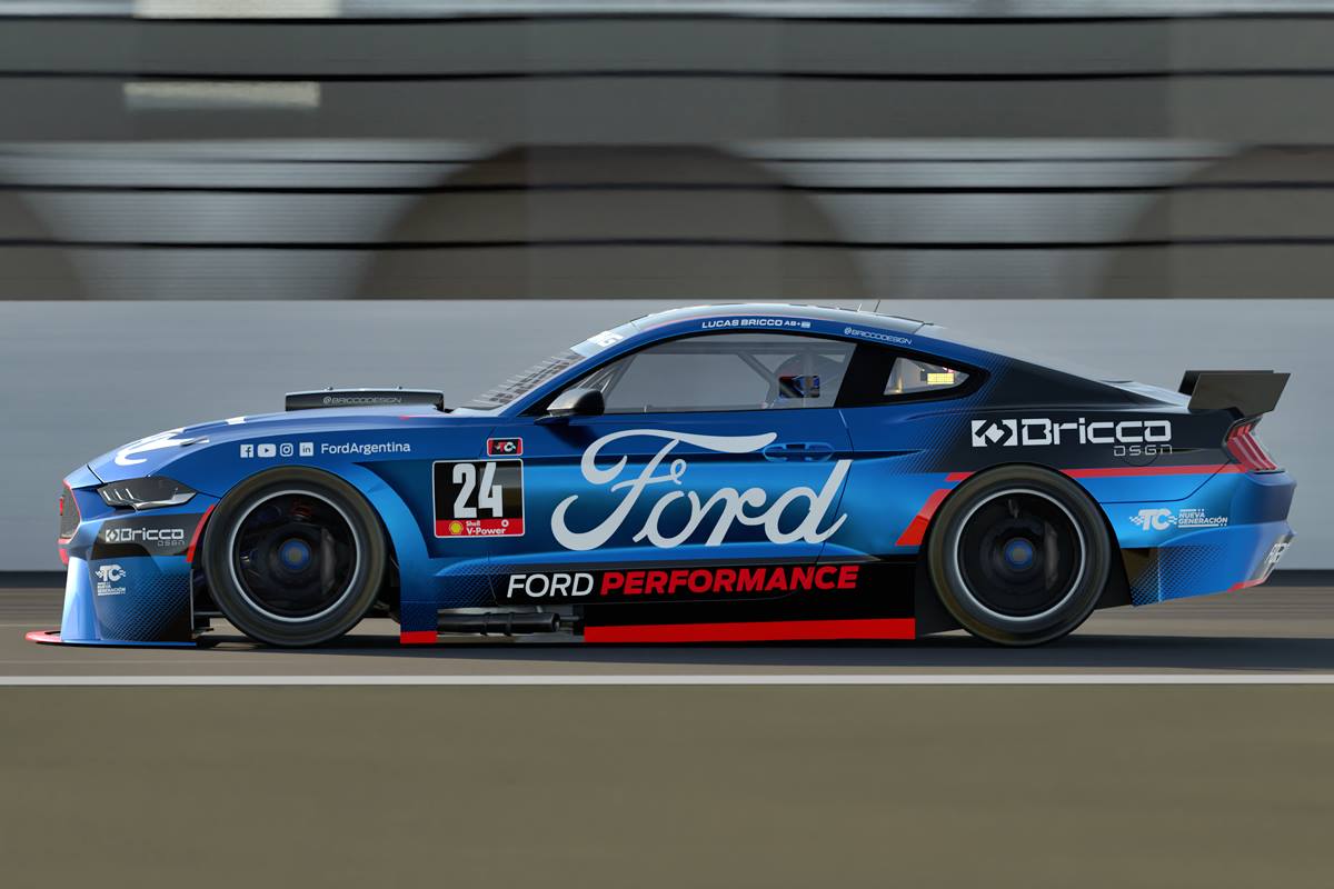 TC: el equipo del "Gurí" Martínez construirá un Mustang TC: el equipo del "Gurí" Martínez construirá un Mustang