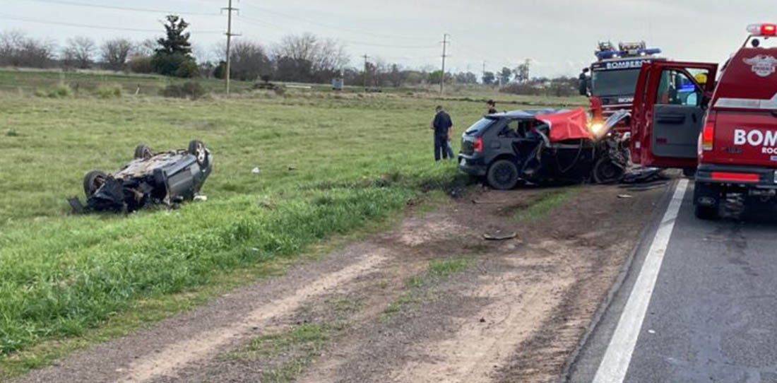 Chocó Ariel Lucesoli en la Ruta 205: fallecieron dos personas Chocó Ariel Lucesoli en la Ruta 205: fallecieron dos personas