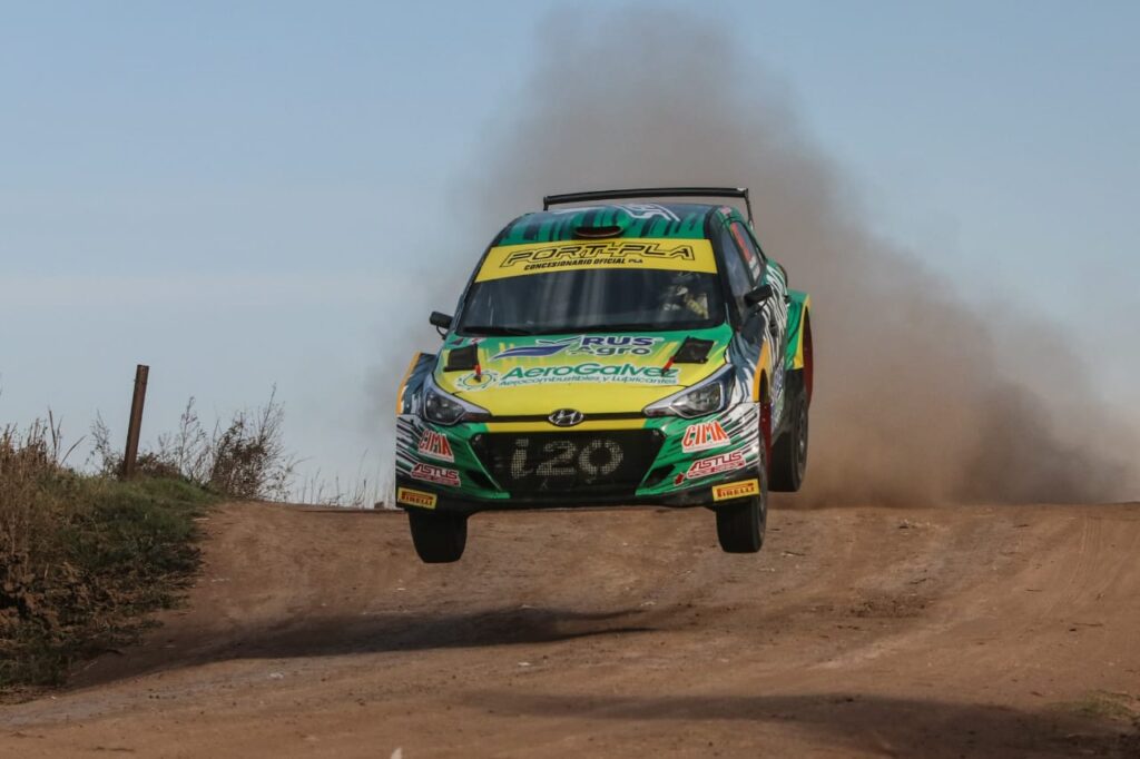 Rally Cordobés: Mario Baldo, el gran dominador en Laguna Larga Rally Cordobés: Mario Baldo, el gran dominador en Laguna Larga