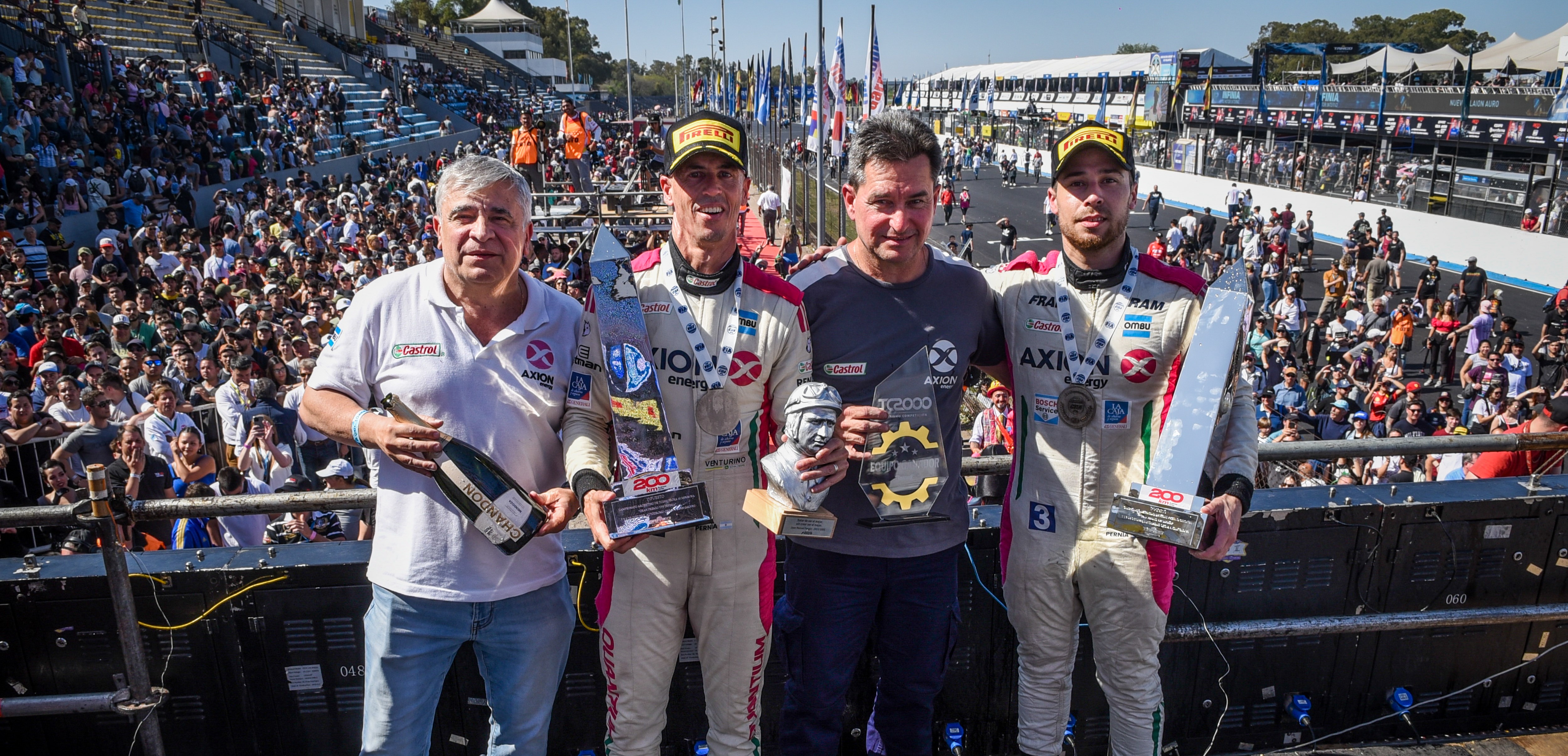 Ambrogio tras la consagración de Pernia en el TC2000: "Fue un año increible" Ambrogio tras la consagración de Pernia en el TC2000: "Fue un año increible"