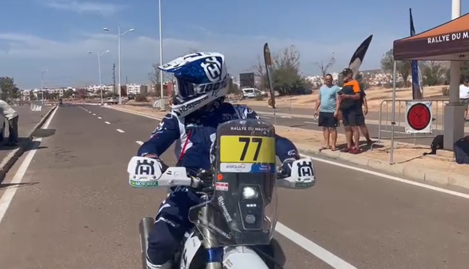 Luciano Benavides pas&oacute; el Pr&oacute;logo en Marruecos, donde busca el t&iacute;tulo mundial
